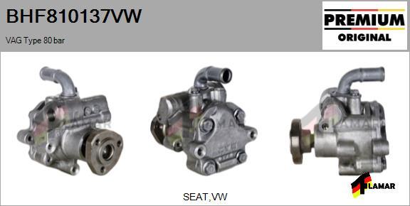 FLAMAR BHF810137VW - Hidravlik nasos, sükan sistemi furqanavto.az