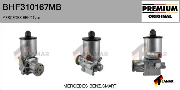 FLAMAR BHF310167MB - Hidravlik nasos, sükan sistemi furqanavto.az