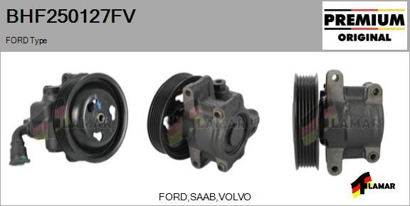 FLAMAR BHF250127FV - Hidravlik nasos, sükan sistemi furqanavto.az