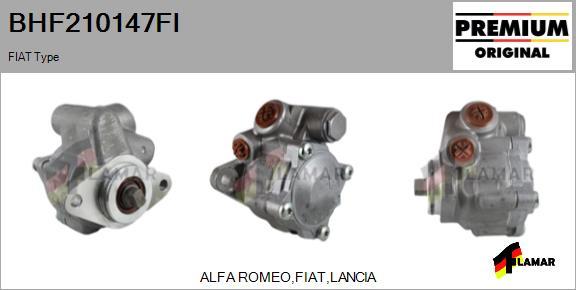 FLAMAR BHF210147FI - Hidravlik nasos, sükan sistemi furqanavto.az