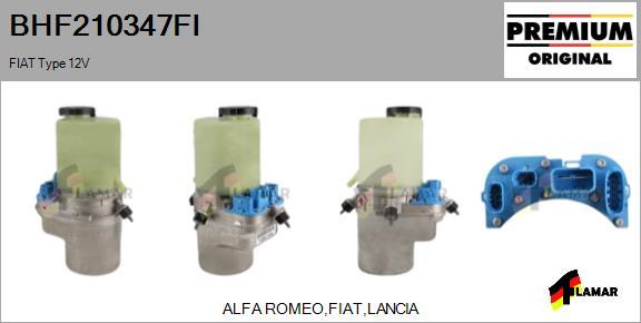 FLAMAR BHF210347FI - Hidravlik nasos, sükan sistemi furqanavto.az