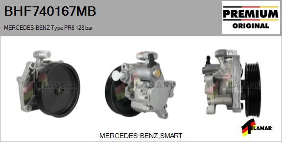 FLAMAR BHF740167MB - Hidravlik nasos, sükan sistemi furqanavto.az