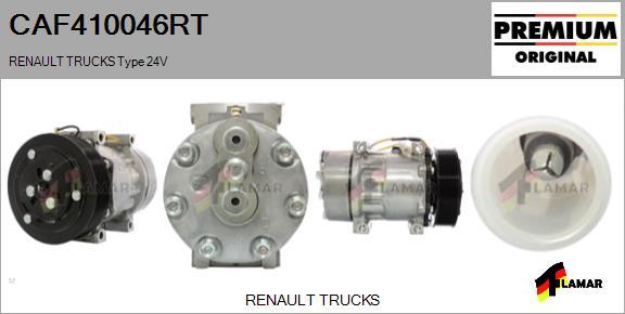 FLAMAR CAF410046RT - Kompressor, kondisioner furqanavto.az