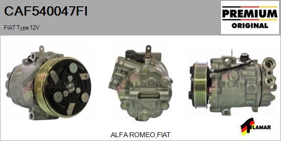 FLAMAR CAF540047FI - Kompressor, kondisioner furqanavto.az