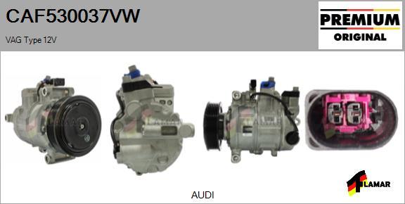 FLAMAR CAF530037VW - Kompressor, kondisioner furqanavto.az