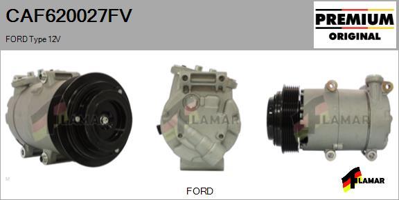 FLAMAR CAF620027FV - Kompressor, kondisioner furqanavto.az