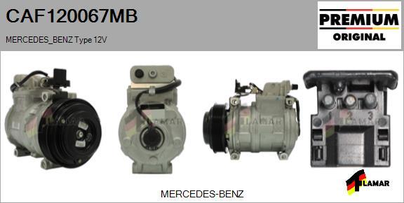 FLAMAR CAF120067MB - Kompressor, kondisioner furqanavto.az