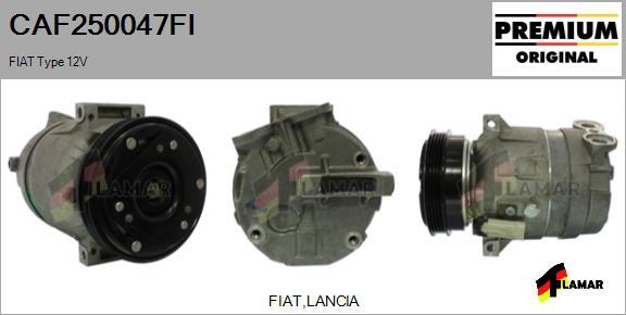FLAMAR CAF250047FI - Kompressor, kondisioner furqanavto.az