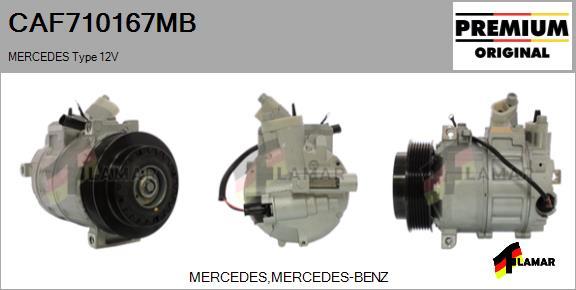 FLAMAR CAF710167MB - Kompressor, kondisioner furqanavto.az