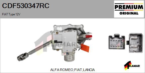 FLAMAR CDF530347RC - Sükan sütunu furqanavto.az