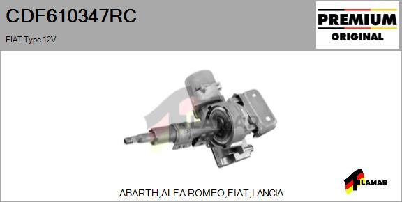 FLAMAR CDF610347RC - Sükan sütunu furqanavto.az