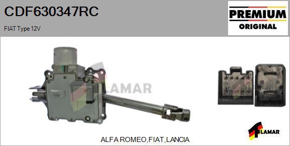 FLAMAR CDF630347RC - Sükan sütunu furqanavto.az