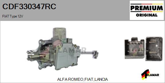 FLAMAR CDF330347RC - Sükan sütunu furqanavto.az