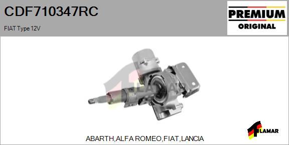 FLAMAR CDF710347RC - Sükan sütunu furqanavto.az