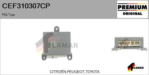 FLAMAR CEF310307CP - İdarəetmə bloku, sükan gücləndiricisi furqanavto.az