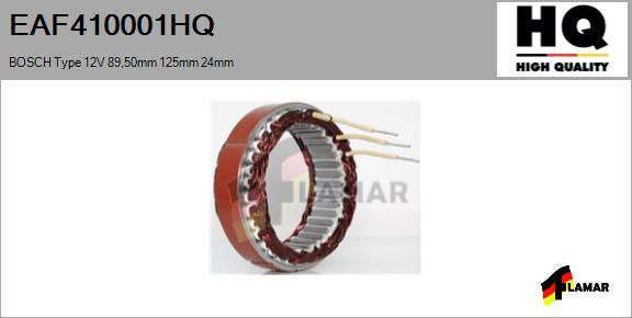 FLAMAR EAF410001HQ - Stator, alternator furqanavto.az