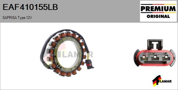 FLAMAR EAF410155LB - Stator, alternator furqanavto.az