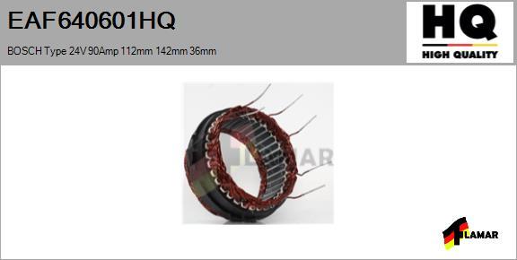 FLAMAR EAF640601HQ - Stator, alternator furqanavto.az