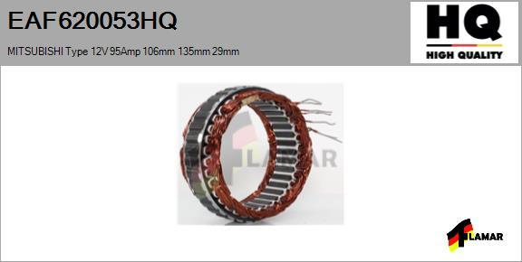 FLAMAR EAF620053HQ - Stator, alternator furqanavto.az