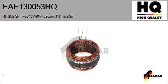 FLAMAR EAF130053HQ - Stator, alternator furqanavto.az