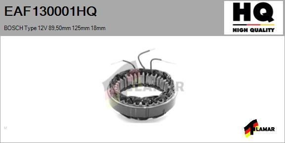 FLAMAR EAF130001HQ - Stator, alternator furqanavto.az