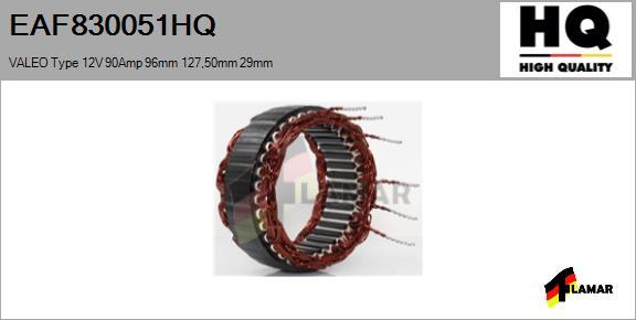 FLAMAR EAF830051HQ - Stator, alternator furqanavto.az