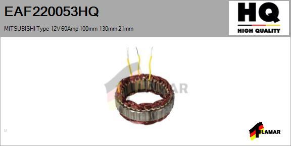 FLAMAR EAF220053HQ - Stator, alternator furqanavto.az