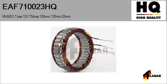 FLAMAR EAF710023HQ - Stator, alternator furqanavto.az