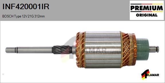 FLAMAR INF420001IR - Armatur, başlanğıc furqanavto.az