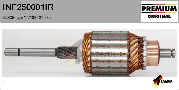 FLAMAR INF250001IR - Armatur, başlanğıc furqanavto.az