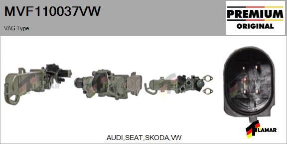 FLAMAR MVF110037VW - EGR Modulu furqanavto.az