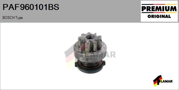 FLAMAR PAF960101BS - Pinion, başlanğıc furqanavto.az