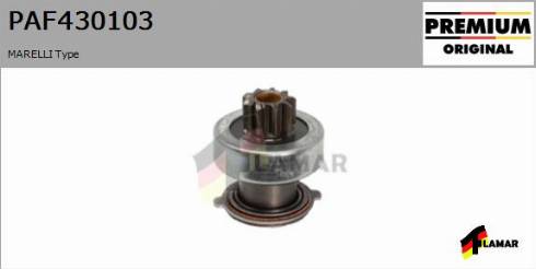 FLAMAR PAF430103
 - Pinion, başlanğıc furqanavto.az