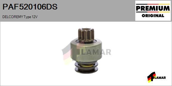 FLAMAR PAF520106DS - Pinion, başlanğıc furqanavto.az