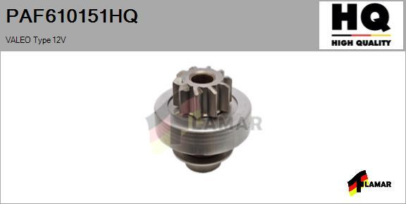 FLAMAR PAF610151HQ - Pinion, başlanğıc furqanavto.az