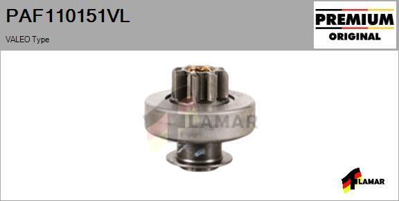 FLAMAR PAF110151VL - Pinion, başlanğıc furqanavto.az