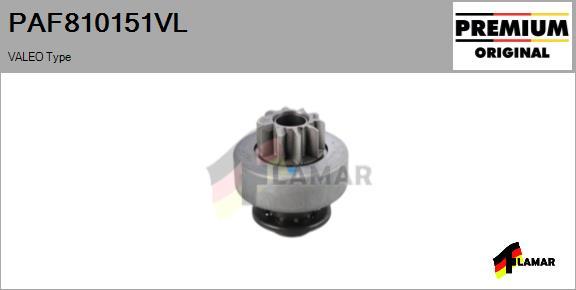 FLAMAR PAF810151VL - Pinion, başlanğıc furqanavto.az