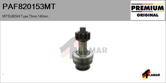 FLAMAR PAF820153MT - Pinion, başlanğıc furqanavto.az