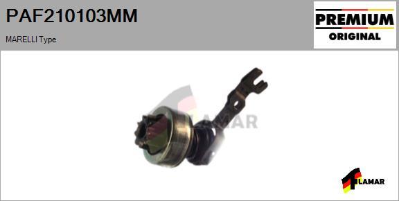 FLAMAR PAF210103MM - Pinion, başlanğıc furqanavto.az