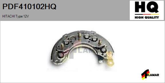 FLAMAR PDF410102HQ - Düzləşdirici, alternator furqanavto.az