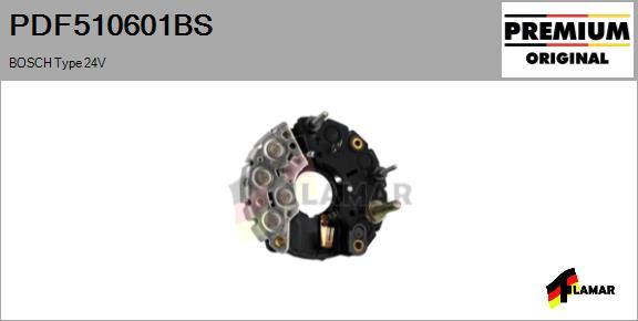 FLAMAR PDF510601BS - Düzləşdirici, alternator furqanavto.az
