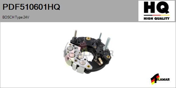 FLAMAR PDF510601HQ - Düzləşdirici, alternator furqanavto.az