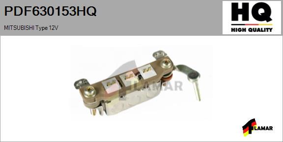 FLAMAR PDF630153HQ - Düzləşdirici, alternator furqanavto.az
