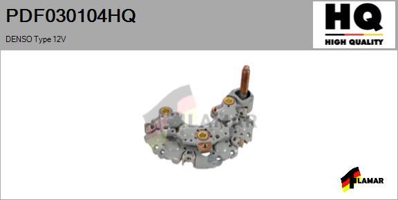 FLAMAR PDF030104HQ - Düzləşdirici, alternator furqanavto.az
