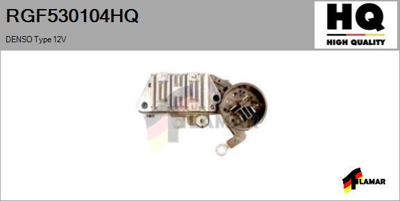 FLAMAR RGF530104HQ - Gərginlik tənzimləyicisi, alternator furqanavto.az