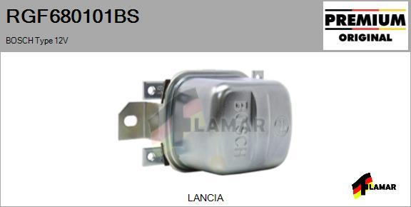 FLAMAR RGF680101BS - Gərginlik tənzimləyicisi, alternator furqanavto.az