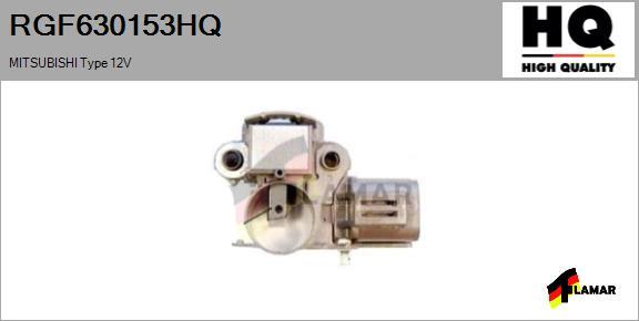 FLAMAR RGF630153HQ - Gərginlik tənzimləyicisi, alternator furqanavto.az
