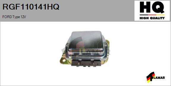 FLAMAR RGF110141HQ - Gərginlik tənzimləyicisi, alternator furqanavto.az