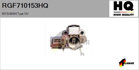 FLAMAR RGF710153HQ - Gərginlik tənzimləyicisi, alternator furqanavto.az