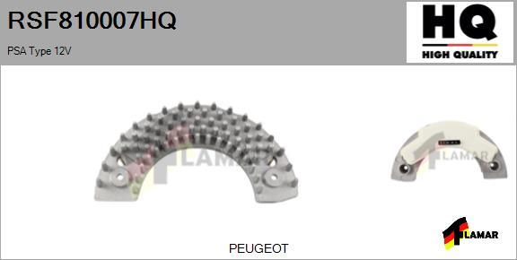 FLAMAR RSF810007HQ - Rezistor, daxili üfleyici furqanavto.az